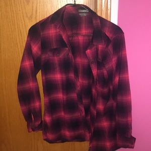 red and black flannel